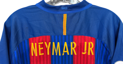 Neymar Jr. Signed Authentic Nike Barcelona Soccer Jersey 2016 Auto PSA ITP COA