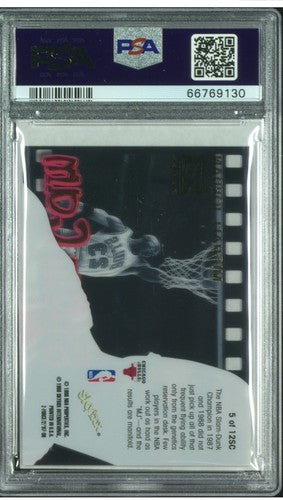MICHAEL JORDAN 1997 SKYBOX Z-FORCE SLAM CAM #5 SP Insert PSA 9 MINT HOF Bulls