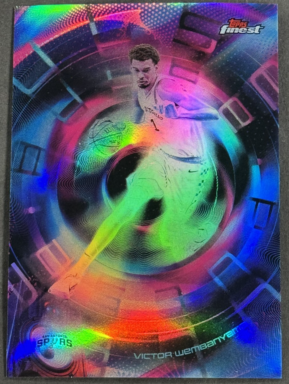 Topps Finest 2026 NBA Victor Wembanyama Pulse #P-1 SSP Case Hit SA Spurs Mint