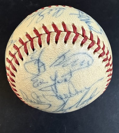 1970 Ny Mets Team Signed Baseball Nolan Ryan Tom Seaver Gil Hodges Berra PSA COA