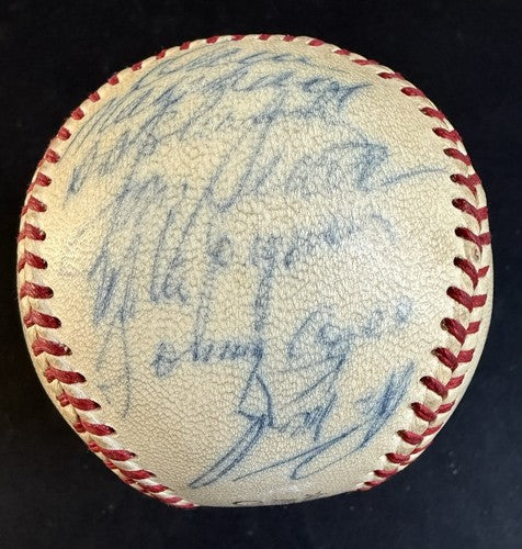 1970 Ny Mets Team Signed Baseball Nolan Ryan Tom Seaver Gil Hodges Berra PSA COA