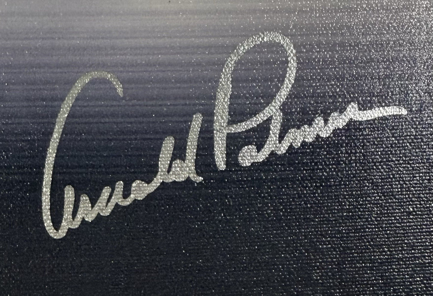 Tiger Woods Nicklaus Palmer Signed Stretched Canvas /150 Golf Legends Auto UDA