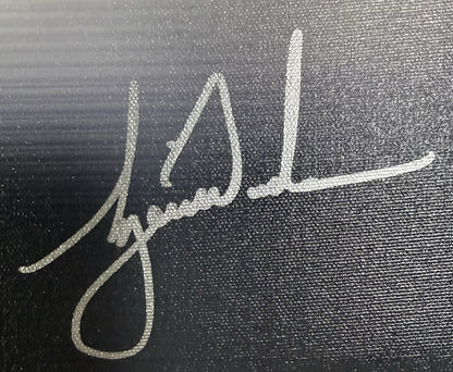 Tiger Woods Nicklaus Palmer Signed Stretched Canvas /150 Golf Legends Auto UDA