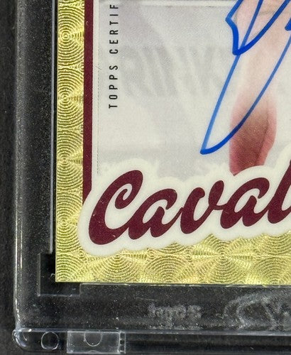 2025 /26 Topps Donovan Mitchell 1980 /81 Chrome Veteran Superfractor 1/1 Mt Auto