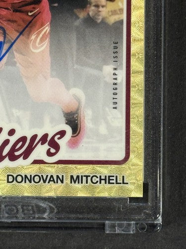 2025 /26 Topps Donovan Mitchell 1980 /81 Chrome Veteran Superfractor 1/1 Mt Auto