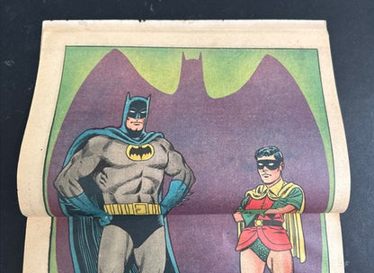 Batman #181 1966 1st App. Poison Ivy WITH PIN-Up Batman & Robin Original Comic