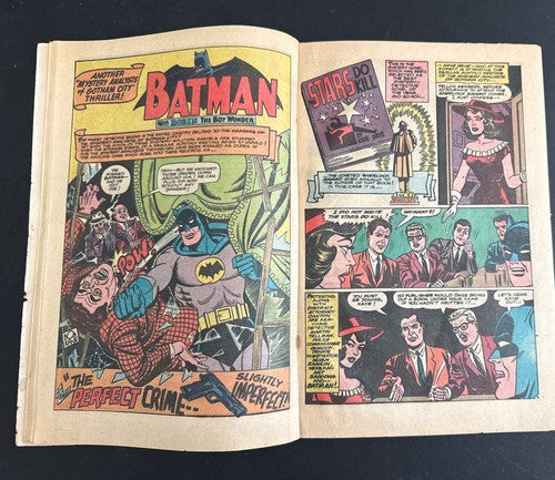 Batman #181 1966 1st App. Poison Ivy WITH PIN-Up Batman & Robin Original Comic