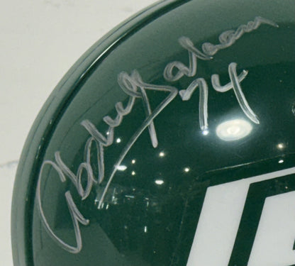 NY Sack Exchange Signed Mini Helmet 4 Auto Steiner COA Klecko Salaam Gastineau