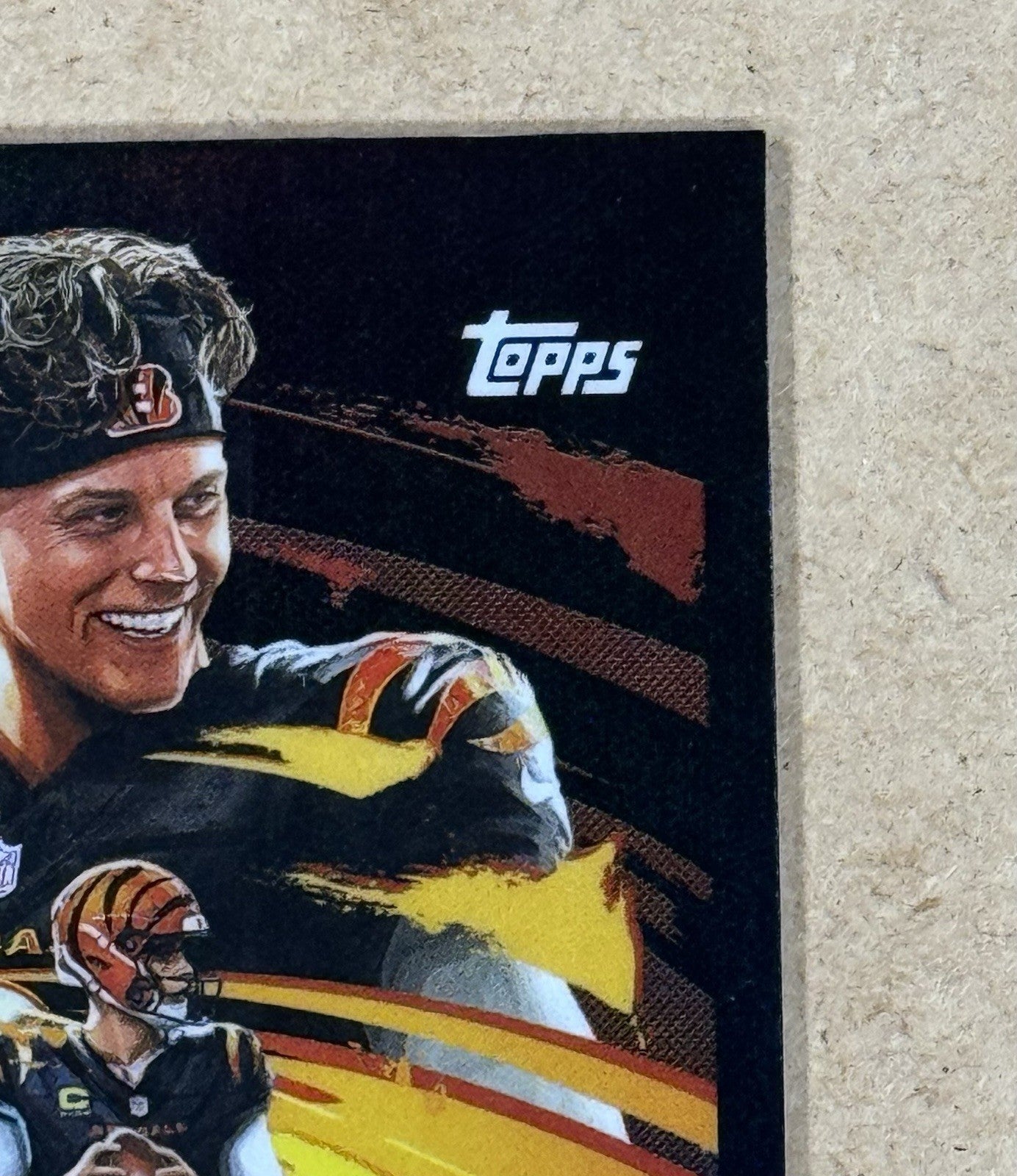 2025 Topps Chrome NFL  Joe Burrow Ultraviolet SSP Cincinnati Bengals QB Case Hit