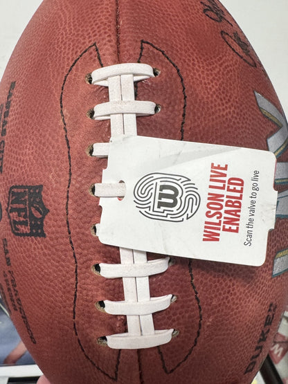 Patrick Mahomes Signed Wilson Pro SB LIV Duke Football Auto Fanatics Chiefs MVP