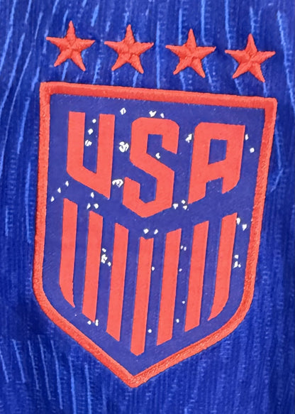 Alex Morgan Signed Nike Authentic Team USA Blue Jersey #13 L Auto SteinerCX COA