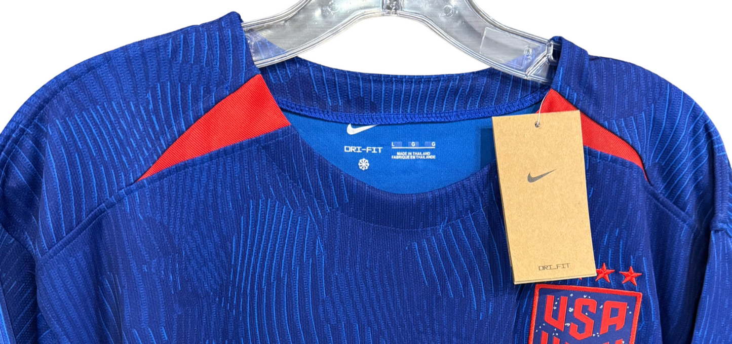Alex Morgan Signed Nike Authentic Team USA Blue Jersey #13 L Auto SteinerCX COA