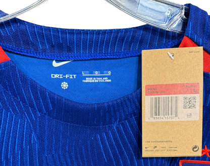 Alex Morgan Signed Nike Authentic Team USA Blue Jersey #13 L Auto SteinerCX COA