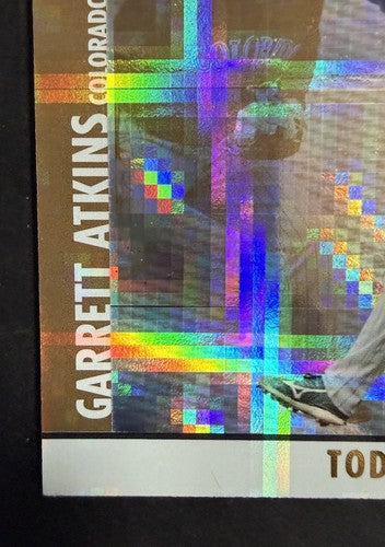 Todd Helton Garrett Atkins 2008 Topps Co-Signers #42 Gold 3/10 Mint Rockies