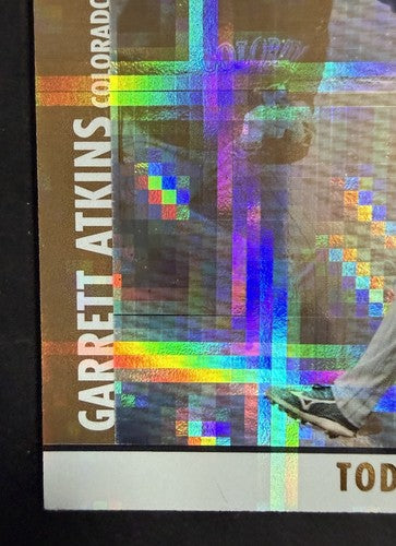 Todd Helton Garrett Atkins 2008 Topps Co-Signers #42 Gold 3/10 Mint Rockies