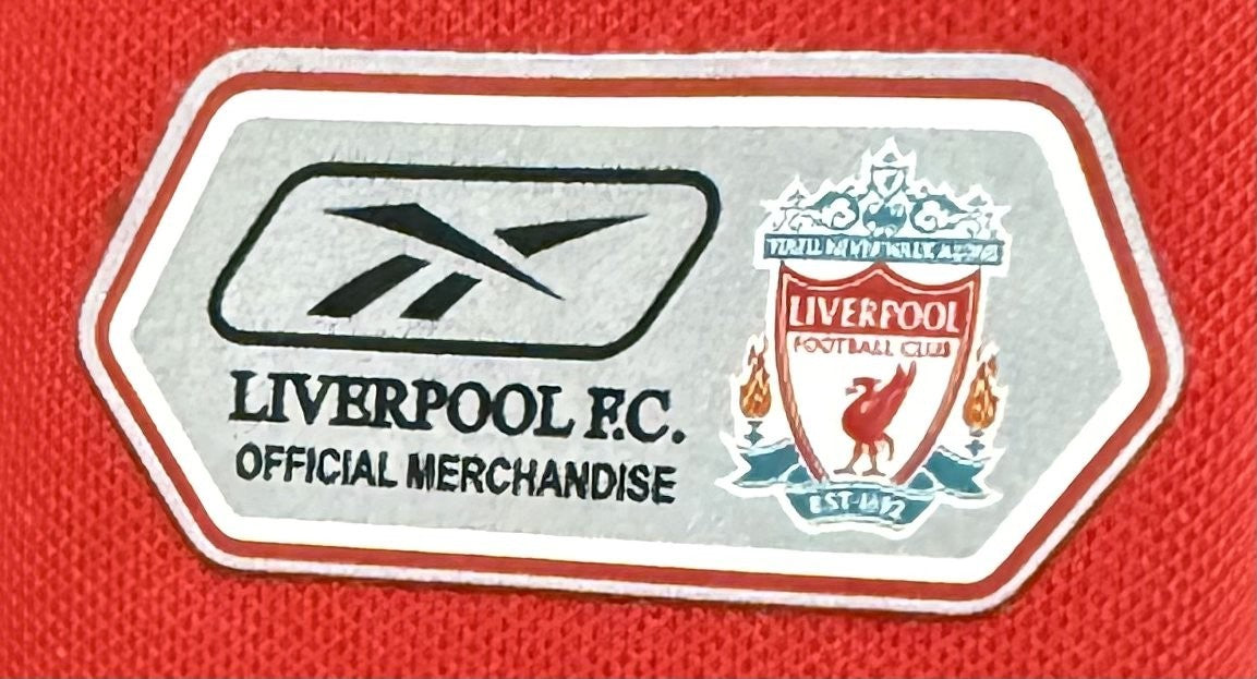 Steven Gerrard Signed Reebok Liverpool #8 Champs League 2005 Jersey Auto BAS COA
