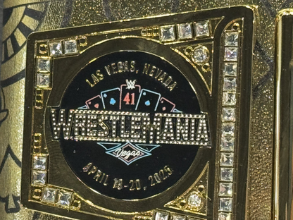 Damien Priest Signed Wrestlemania 41 Mini Title Belt LE /10 Auto Fanatics COA