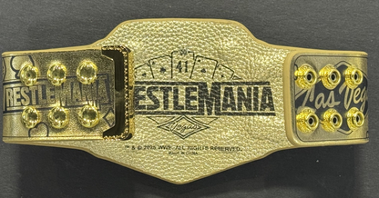 Damien Priest Signed Wrestlemania 41 Mini Title Belt LE /10 Auto Fanatics COA