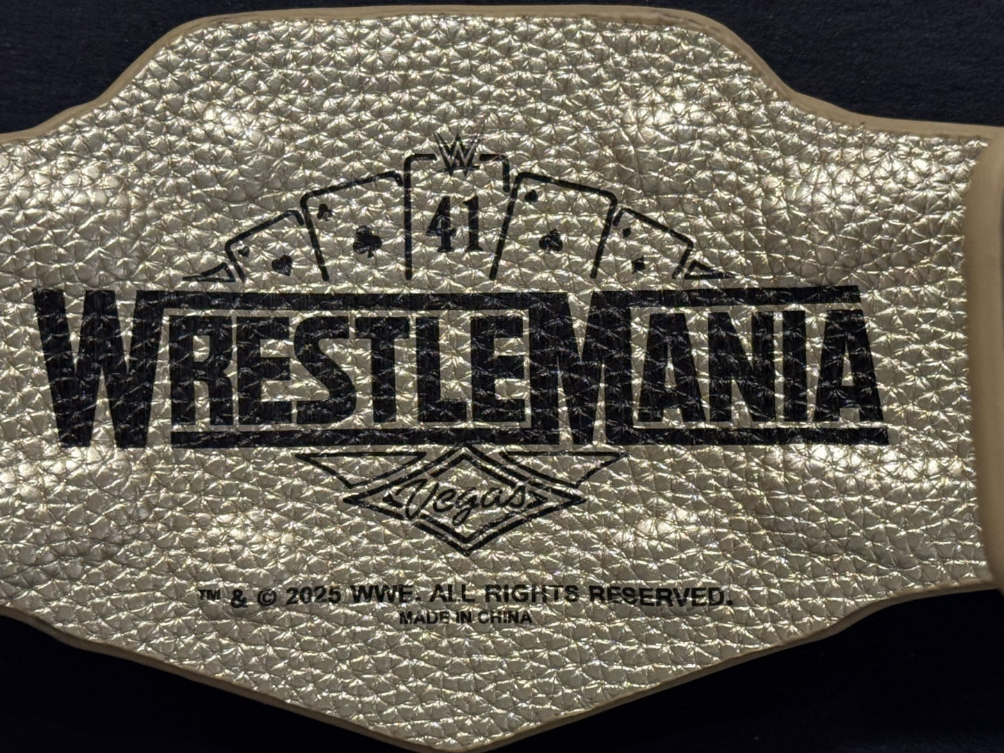 Damien Priest Signed Wrestlemania 41 Mini Title Belt LE /10 Auto Fanatics COA