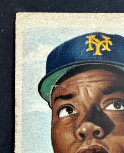 1953 Topps - Monte Irvin #62 Low Grade Original HOF New York Giants Baseball