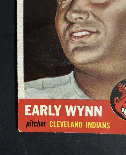 1953 Topps Early Wynn #61 VG-EX No Creases Centered Nice Color HOF Indians