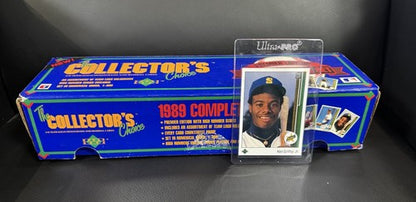 Upper Deck Premier Baseball Card 1989 Complete Factory Set Ken Griffey Jr Rc