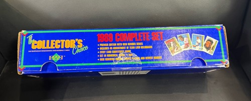 Upper Deck Premier Baseball Card 1989 Complete Factory Set Ken Griffey Jr Rc