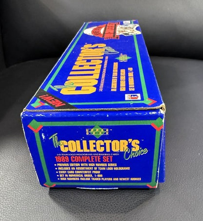 Upper Deck Premier Baseball Card 1989 Complete Factory Set Ken Griffey Jr Rc