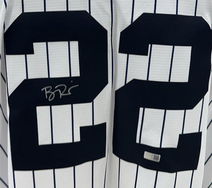 Ben Rice Signed New York Yankees Nike Jersey #22 Mint Rookie Auto Steiner COA