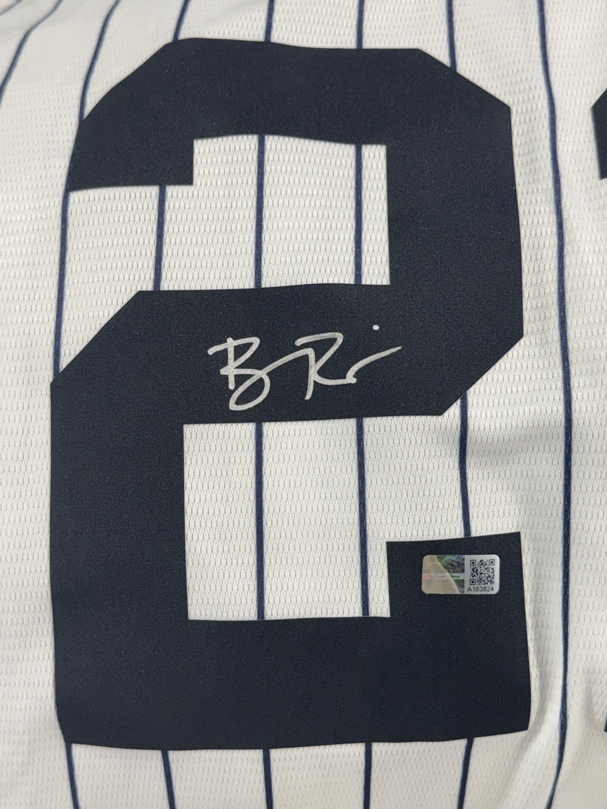 Ben Rice Signed New York Yankees Nike Jersey #22 Mint Rookie Auto Steiner COA