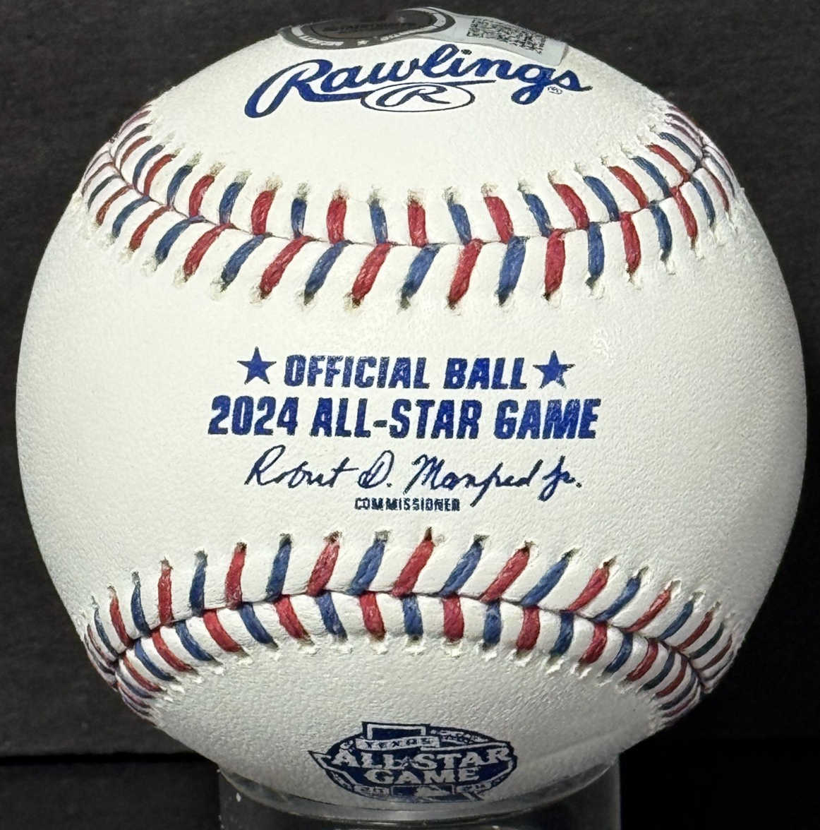 Juan Soto Signed 2024 All Star Game Logo Ball Auto BAS COA NY Mets