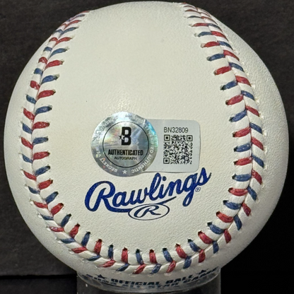 Juan Soto Signed 2024 All Star Game Logo Ball Auto BAS COA NY Mets