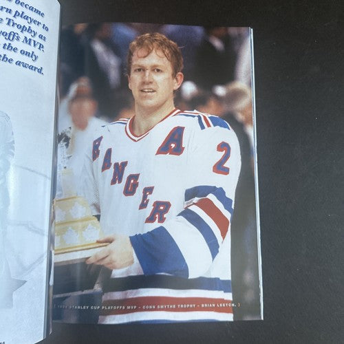 BRIAN LEETCH NY RANGERS RETIREMENT NIGHT PROGRAM # 2 Forever A Ranger Limited