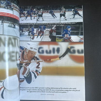 BRIAN LEETCH NY RANGERS RETIREMENT NIGHT PROGRAM # 2 Forever A Ranger Limited