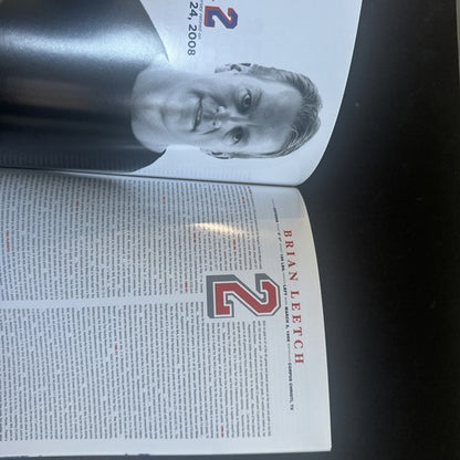 BRIAN LEETCH NY RANGERS RETIREMENT NIGHT PROGRAM # 2 Forever A Ranger Limited