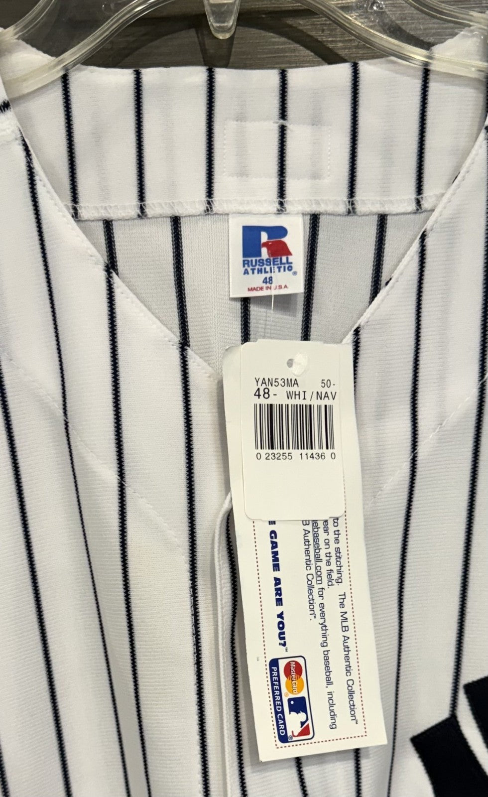 Roger Clemens #22 Signed Authentic Jersey 300 Win Club auto Yankees mlb tristar