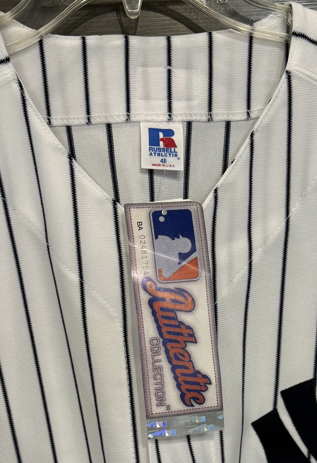 Roger Clemens #22 Signed Authentic Jersey 300 Win Club auto Yankees mlb tristar