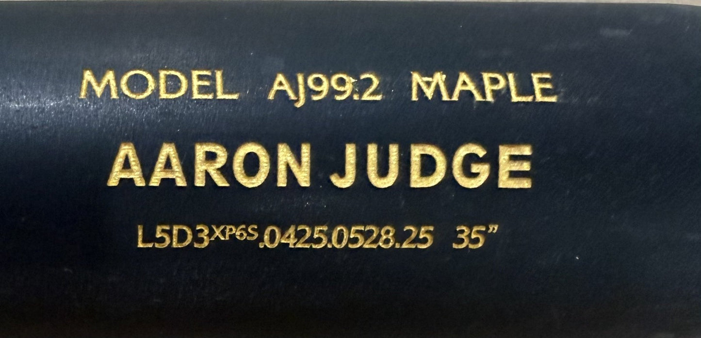 Aaron Judge Yankees Signed Chandler Game Model Bat Autograph MVP Fanatics & MLB