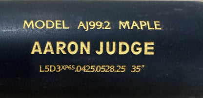 Aaron Judge Yankees Signed Chandler Game Model Bat Autograph MVP Fanatics & MLB