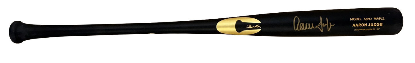 Aaron Judge Yankees Signed Chandler Game Model Bat Autograph MVP Fanatics & MLB