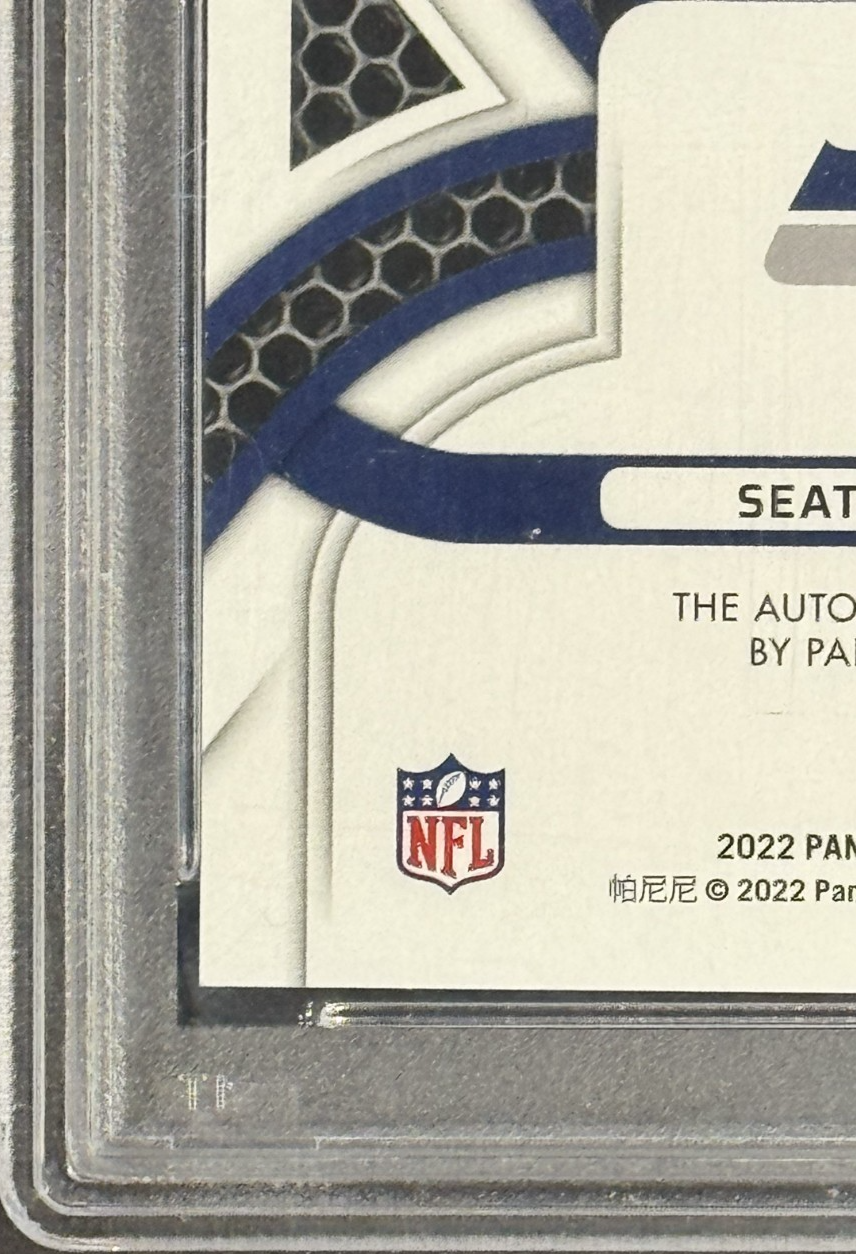 2022 Certified Rookie Roll Call Kenneth Walker RC Auto /10 PSA 10 SB MVP Chiefs