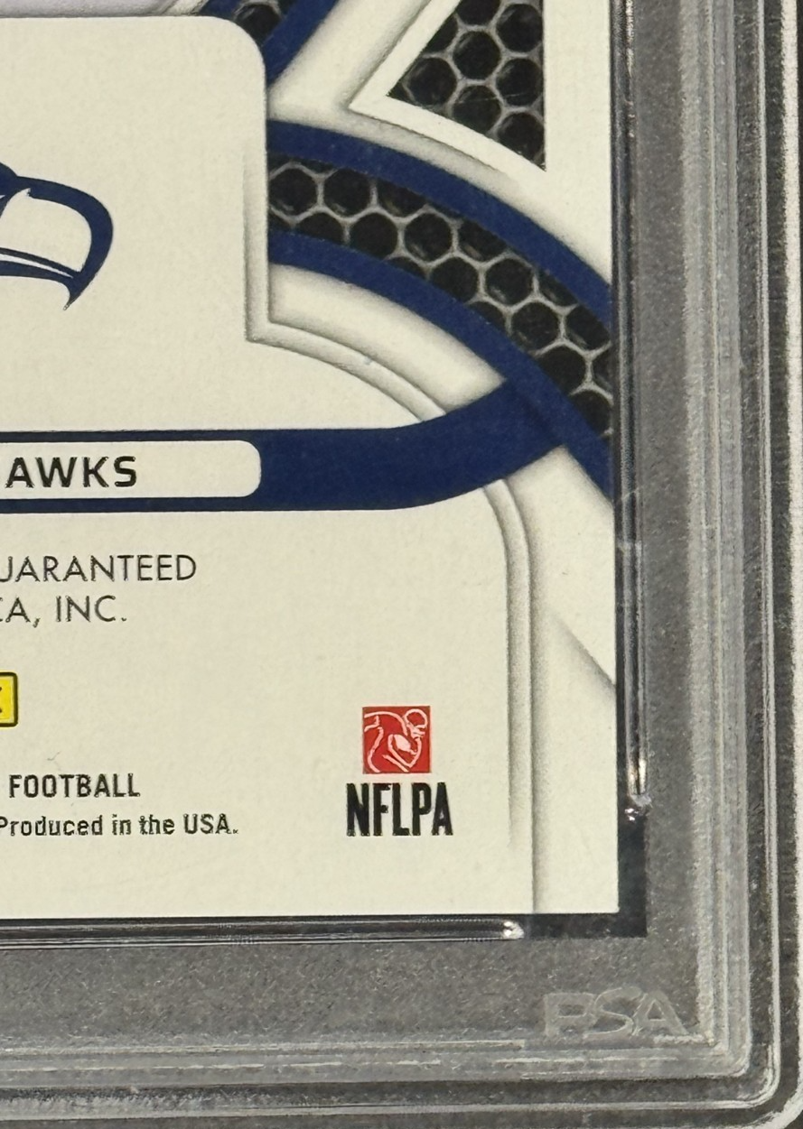 2022 Certified Rookie Roll Call Kenneth Walker RC Auto /10 PSA 10 SB MVP Chiefs