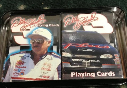 Dale Earnhardt Sr nascar  1999 Limited Edition Tin Playing Card Complete Set New