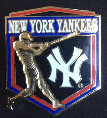 New York Yankees 1999 2000 2 Pin Lot Pins Derek Jeter Rivera Mvp Mint