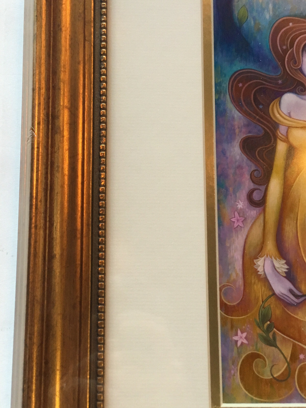 Beauty & The Beast 8x10 Jeremiah Ketner 2012 framed Disney art print photo