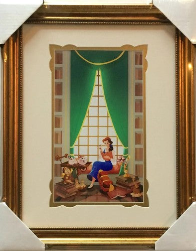 Beauty & The Beast Princess Belle Disney Art Framed Litho photo