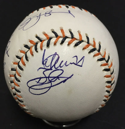 2007 AL All Star Team Signed Official Baseball 13 auto Ichiro Verlander MLB Holo