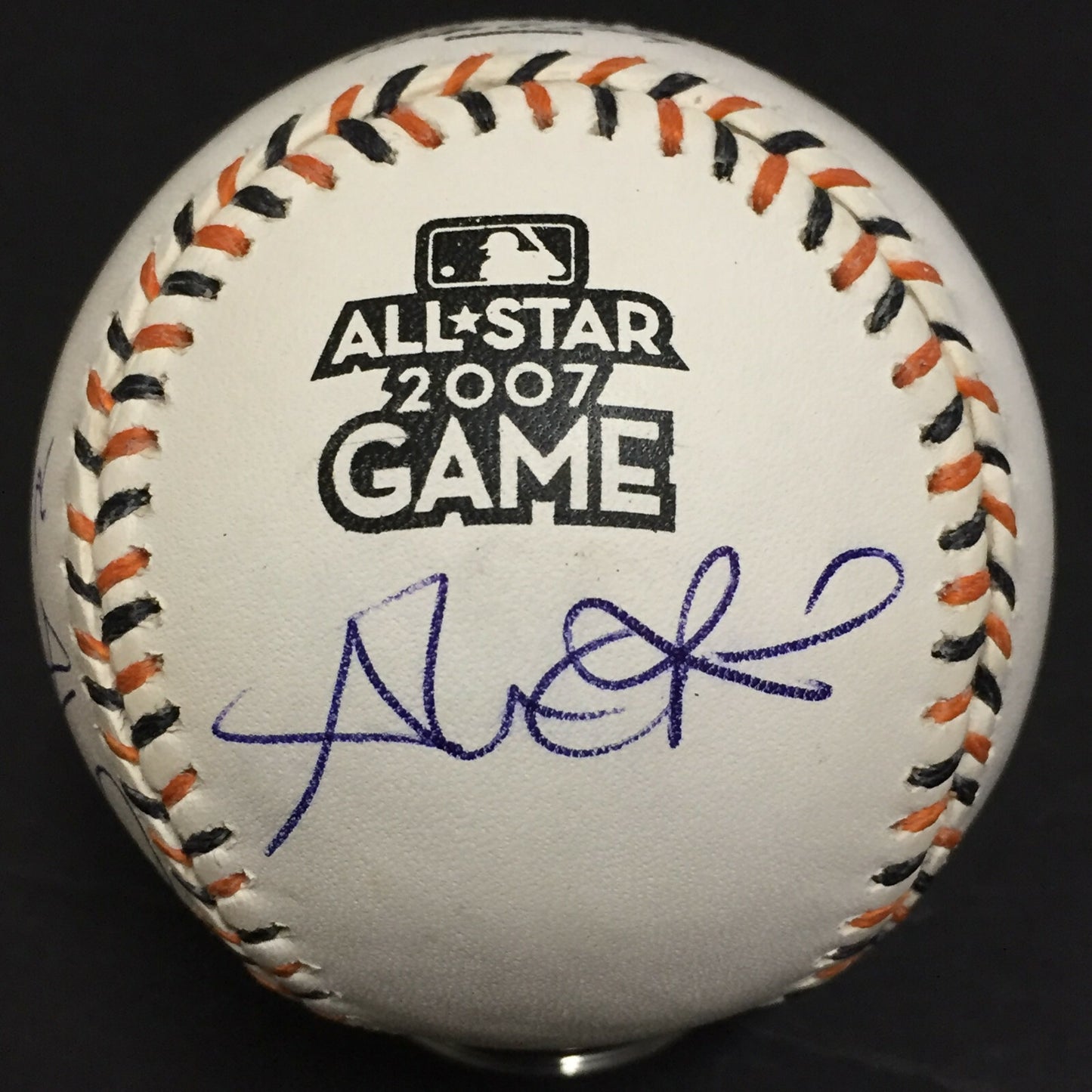 2007 AL All Star Team Signed Official Baseball 13 auto Ichiro Verlander MLB Holo