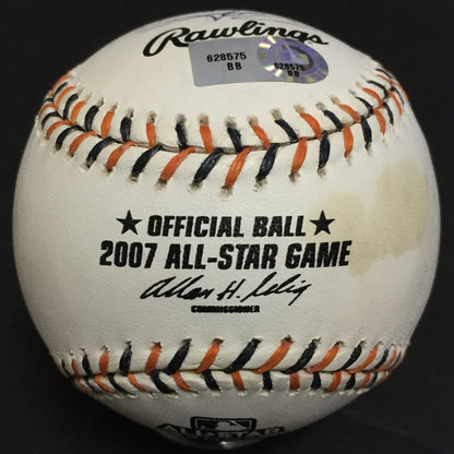 2007 AL All Star Team Signed Official Baseball 13 auto Ichiro Verlander MLB Holo