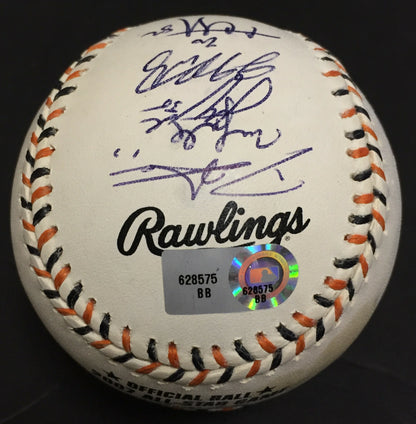2007 AL All Star Team Signed Official Baseball 13 auto Ichiro Verlander MLB Holo